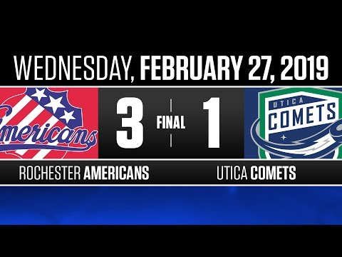Americans vs. Comets | Feb. 27, 2019