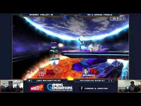 Smash Valley III Wii U Singles Grand Finals - C3PO vs PsychoMyko