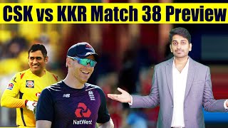 CSK vs KKR Match 38 Preview | IPL 2021 | Points Table | Eagle Sports