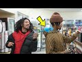 Tickling Thugs With A Feather Prank HOOD EDITION