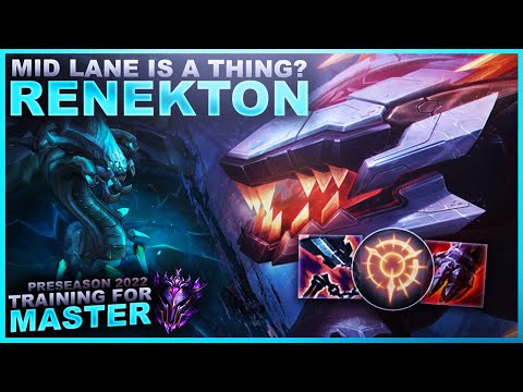 IS RENEKTON MID A LEGIT PICK? - Training for Master | League of Legends