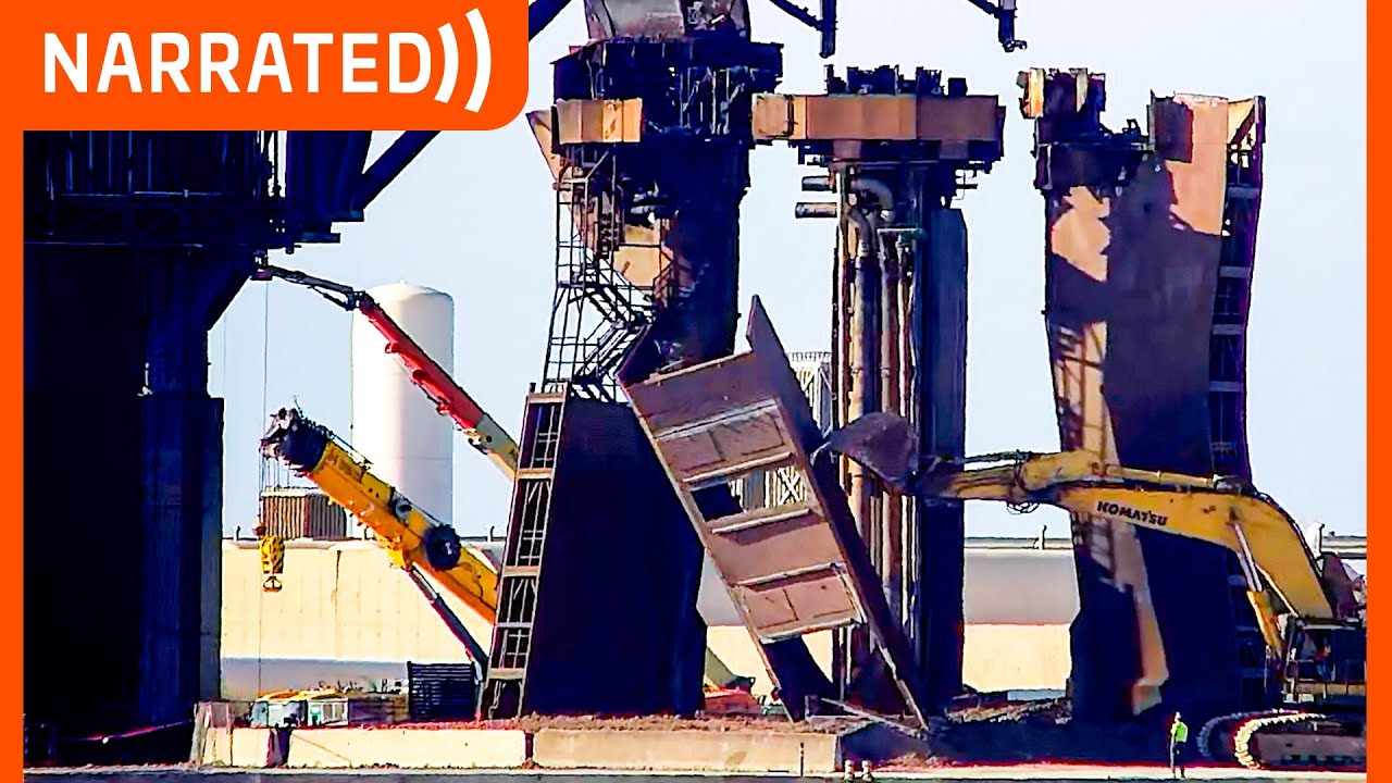 "They're really tearing down that launch mount" | SpaceX Starbase