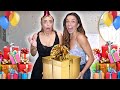 SURPRISING HER WITH 24 GIFTS FOR HER 24TH BIRTHDAY!!