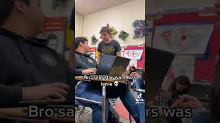 he said star wars was lame &amp; this happened 😂 #shorts