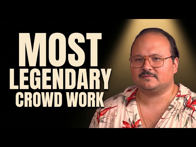 Stavros Halkias Most LEGENDARY Crowd Work Comedy Moments! SDDEFAULT Thumbnail