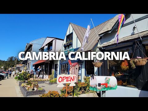 Exploring Downtown Cambria, California USA Walking Tour #cambria #cambriacalifornia #downtowncambria