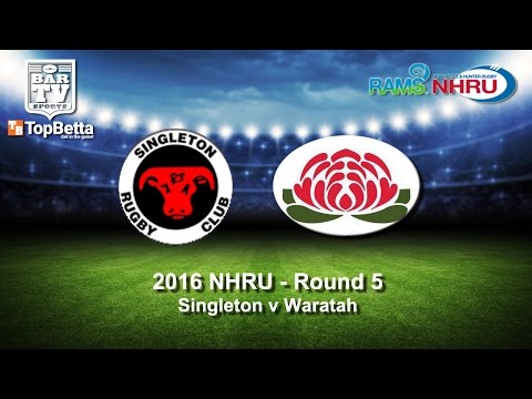 2016 NHRU Round 5 Delayed Broadcast - Singleton Bulls v Waratahs