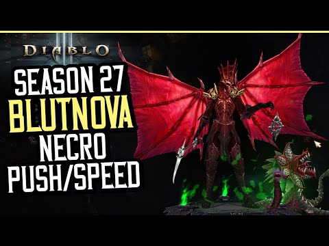 Diablo 3 - BlutNova Necro | Season 27 | Push & Speed