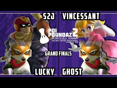 Poi Poundaz 2 - Ghost & Vincessant Vs. S2J & Lucky - SSBM Doubles Grand Finals