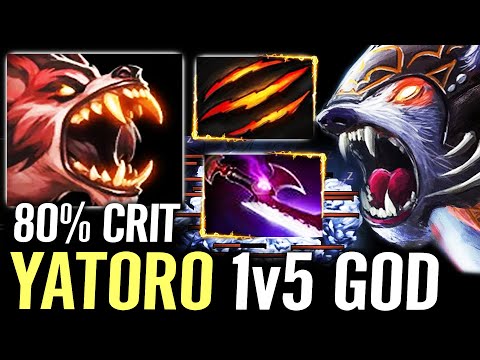 🔥 YATORO 1v5 Ursa Wolf Bite + Silver Edge — 80% Crit Chance ULTRA KILL Dota 2 Pro Carry Guide
