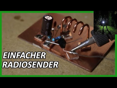 DIY UKW  Radiosender selber bauen [ohne viele Bauteile]