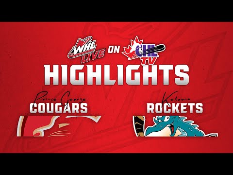 Prince George Cougars at Kelowna Rockets 10/2 | WHL Highlights 2024-25