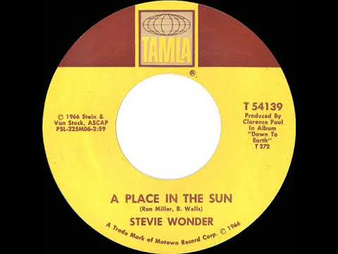 1966 HITS ARCHIVE: A Place In The Sun - Stevie Wonder (mono)