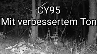 Die "neue" CY95 Wildkamera - nach dem Umbau ist der Ton echt gut.