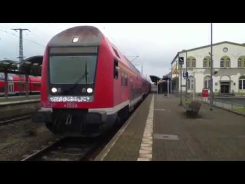 Abfahrt der RB 57 nach Leipzig Hbf