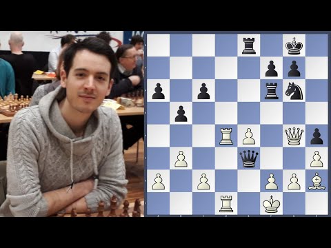 GM Huschenbeth vs GM Bosiocic | Austrian Bundesliga 2019
