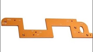 Aluminum alloy multifunctional handle-free slotting mold#viralvideo #hardware #decoration #tools