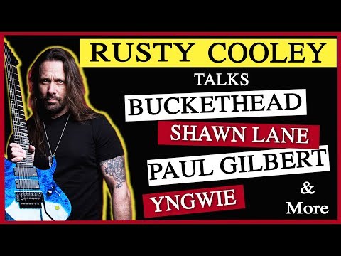 Rusty Cooley talks Buckethead, Yngwie, Shawn Lane & more (NatterNet Interview)