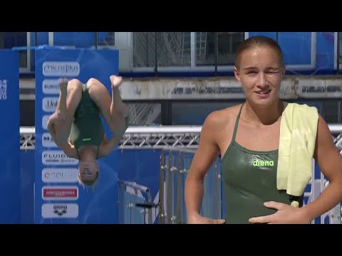 Helle Tuxen (Norway) || 3m Springboard || European Championships 2022