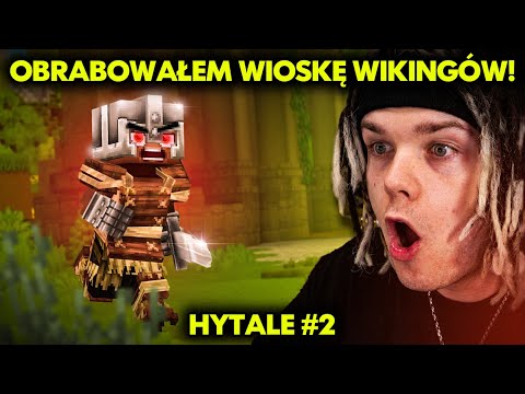 OBRABOWAŁEM WIOSKĘ WIKINGÓW! | HYTALE #2