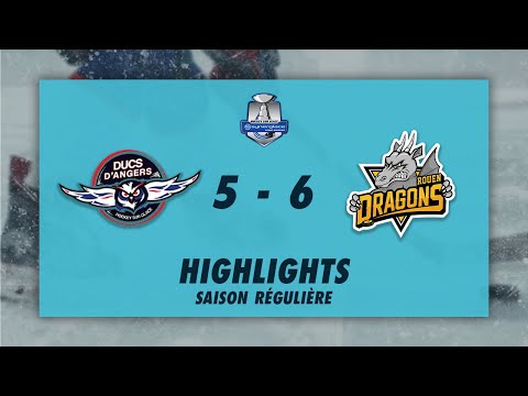 Ducs d'Angers 5-6 Dragons de Rouen - Highlights - Synerglace Ligue Magnus 2022/23