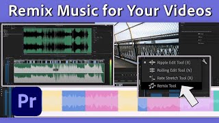 Get Better Music Tracks for Video Editing with Adobe Remix | Premiere Pro for Audio | Adobe Video