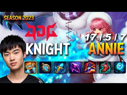 JDG Knight ANNIE vs KAI'SA Mid - Patch 13.12 KR Ranked