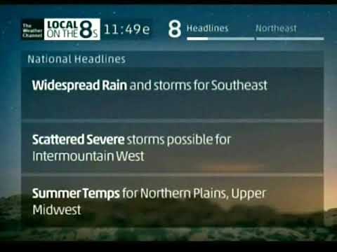 Weather Channel Smooth Jazz October/November 2018 Daytime 1 - 10