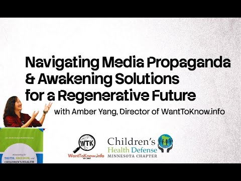 Navigating Media Propaganda & Awakening Solutions | Presentation by WTK Director Amber Yang