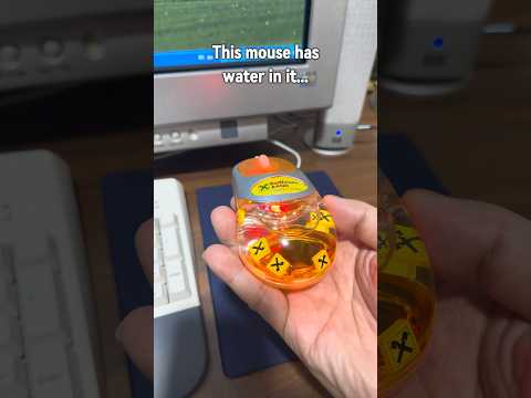 There's water inside this old mouse. Will it still work? #retropc #crtgaming  #2000s
