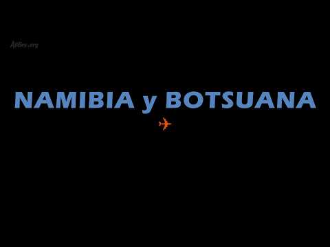 V�deo Namibia y Botsuana