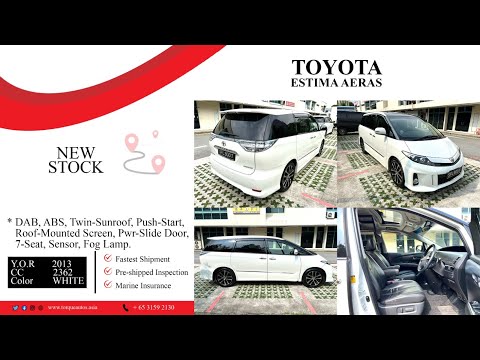 2013 Toyota Estima Aeras 2.4 Auto - Used Cars For Sale - Import Now SFL900T - Torque Autos
