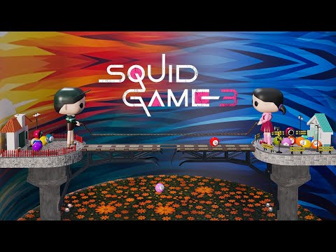 Squid Game Season 3 | El juego del calamar 3 | Marble Run Race | 3D ANIMATION