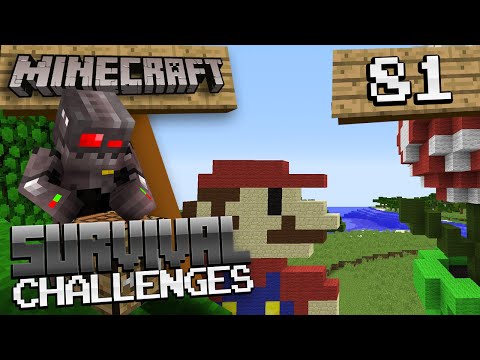 Minecraft Survival Challenges Episode 81: Super Mario