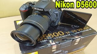 My New NIKON D5600 Camera Unboxing & Setup !! | DSLR Camera | Single 18-55mm VR Lens Kit Review