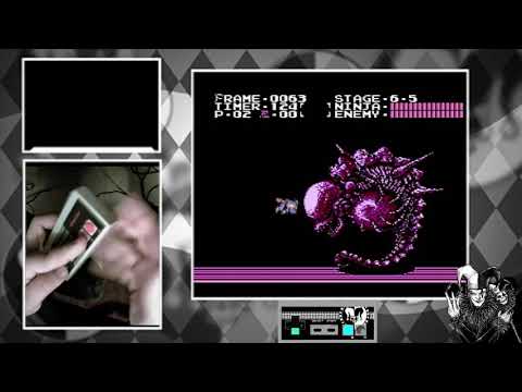 Ninja Gaiden (NES) Rolling the Demon