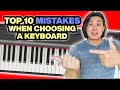 Don T Make These Mistakes When Buying A Piano Keyboard