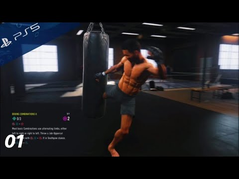 MY CAREER BEGINS!! UFC 4 Career Mode! 4K PS5 (No commentary) - Part 1