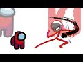 Mini Crewmate Kills KJ Characters Part 2 Among Us