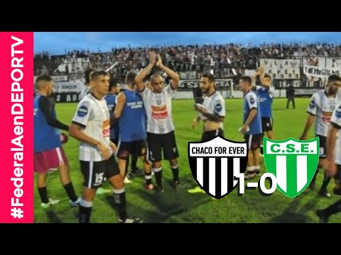 Chaco For Ever 1-0 Estudiantes (SL) - Resumen y mejores jugadas - #FederalAenDEPORTV
