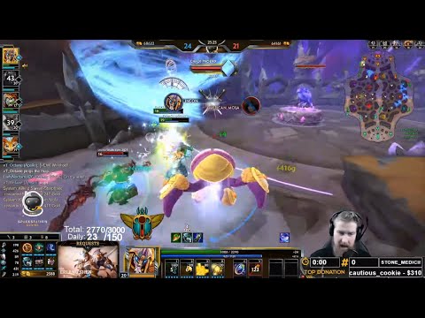 KHEPRI ATTACK SPEED ALL RING BUILD ADC! | Incon | Smite