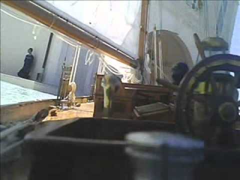 Caméra embarquée sur le voilier    "Mariette"