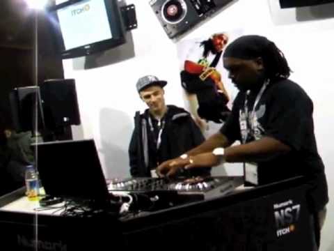 BPM 2009 - DJ Pogo & DJ Rasp on the Numark NS7