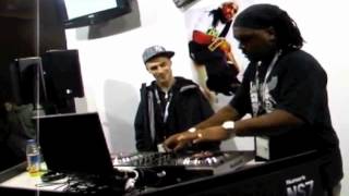 BPM 2009 - DJ Pogo & DJ Rasp on the Numark NS7