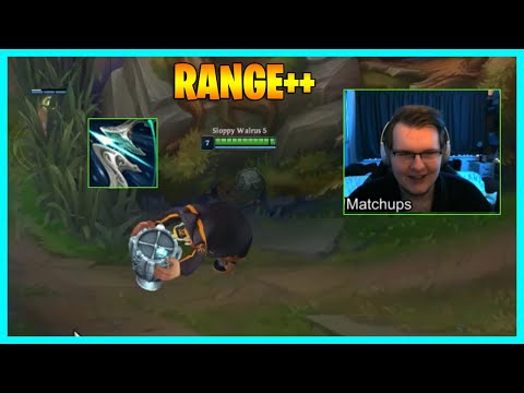 New Gragas Galeforce Trick (Increase Attack Range) - LoL Daily Moments Ep 1367
