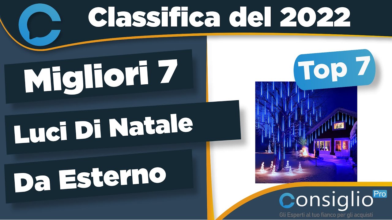 Migliori luci di natale da esterno Top 7 del 2022