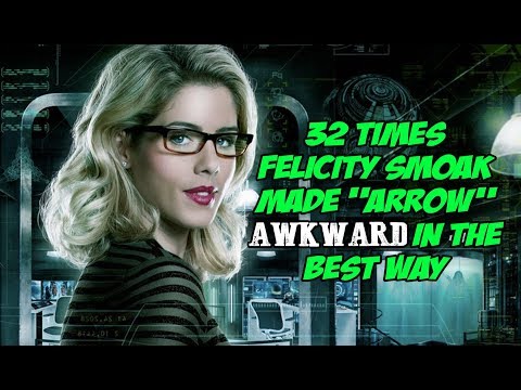 32 Times Felicity Smoak Made "Arrow" Awkward In The Best Way