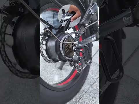 Test the 7-speed gear shift system #heybike #heybikemars2 #gearshift #ebike #ebikelife #foryou