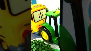 Ônibus escolar precisa passar #brinquedos #brinquedo #paracrianças #trator  #brinquedosparacrianças
