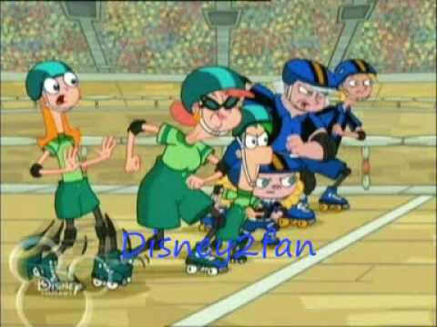 Phineas und Ferb - Sie fahr'n im Kreis auf der Rollschuh